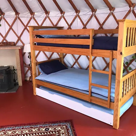The Yurts At Burnt House Farm Hotel Newport  Exterior photo
