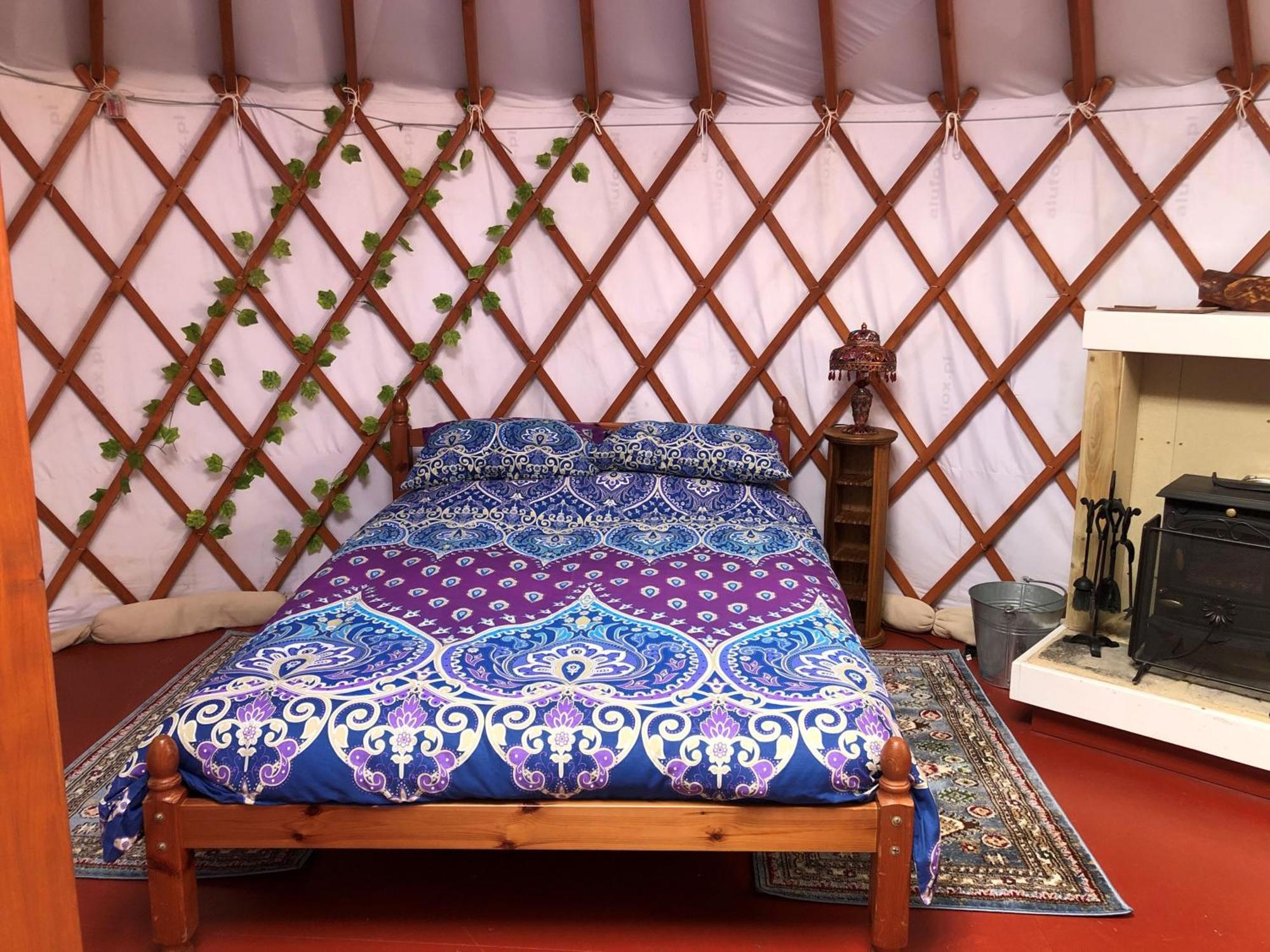 Luxury tent The Yurts At Burnt House Farm *