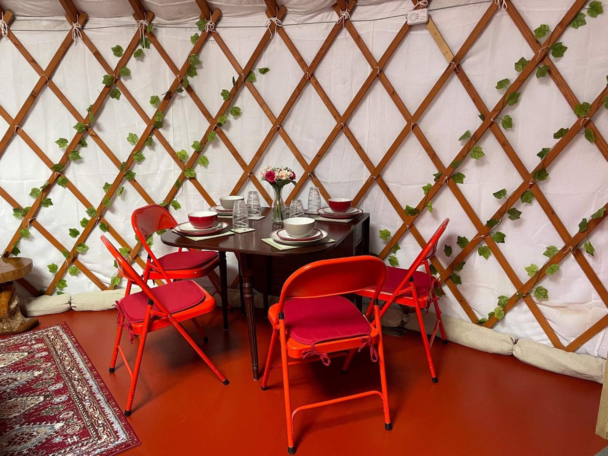 The Yurts At Burnt House Farm Luxury tent Newport (Isle Of Wight)